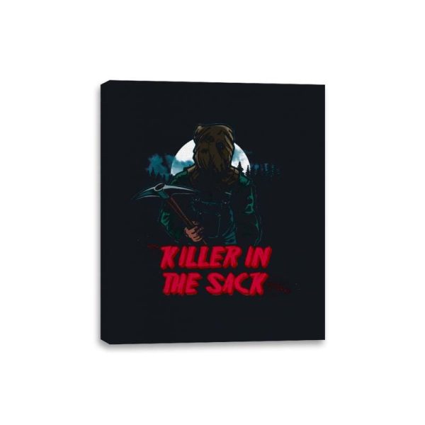 Killer in the Sack - Canvas Wraps For Cheap