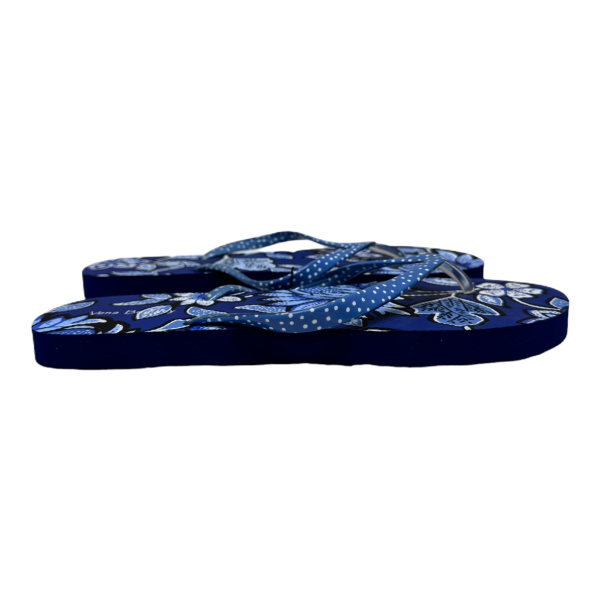 Blue Sandals Flats By Vera Bradley, Size: 9.5 Hot on Sale