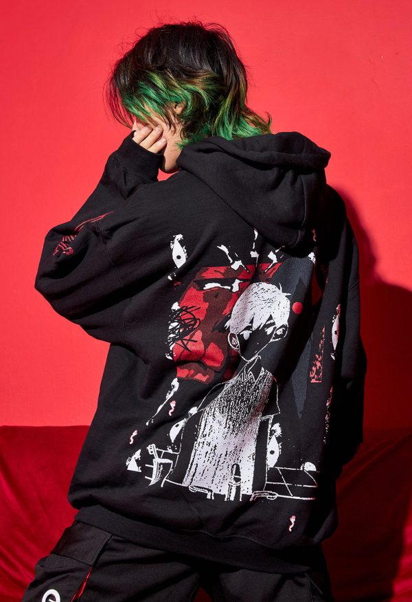RED SPACE Hoodie Fashion - Image 2