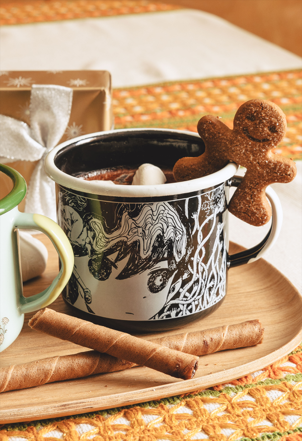 SPACES IN-BETWEEN Enamel Mug Online Sale