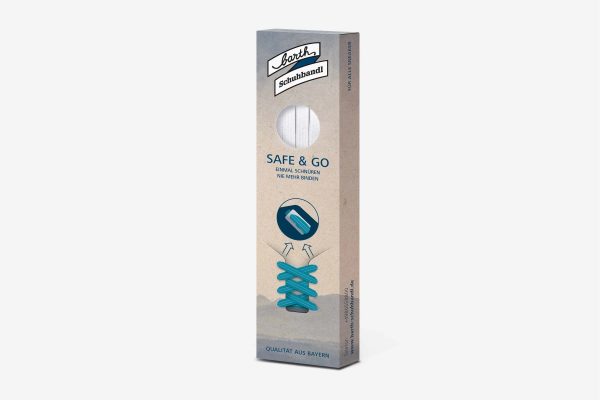 Elastic Lacing System “Safe & Go”  - White Online now