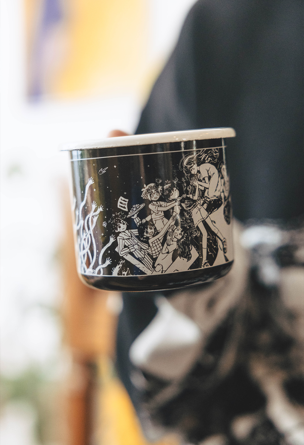 SPACES IN-BETWEEN Enamel Mug Online Sale - Image 3