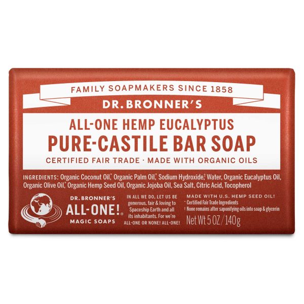 Eucalyptus - Pure-Castile Bar Soap Discount