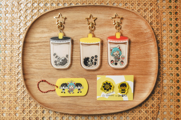 SUNRIGHT TEA x OMORI Dog Tag Keychain For Discount - Image 4