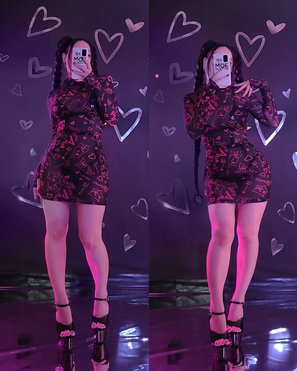 Mesh Manga Noises Dress Discount - Image 3