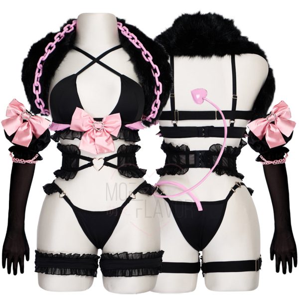 Demon Queen Cosplay Lingerie - Ironmouse For Cheap