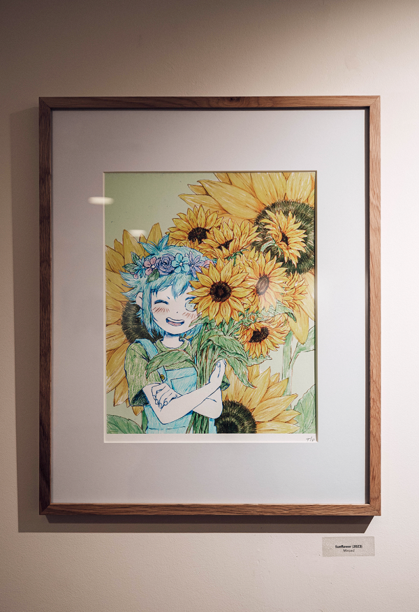 OMORI  Sunflower  Giclée Print For Discount - Image 2